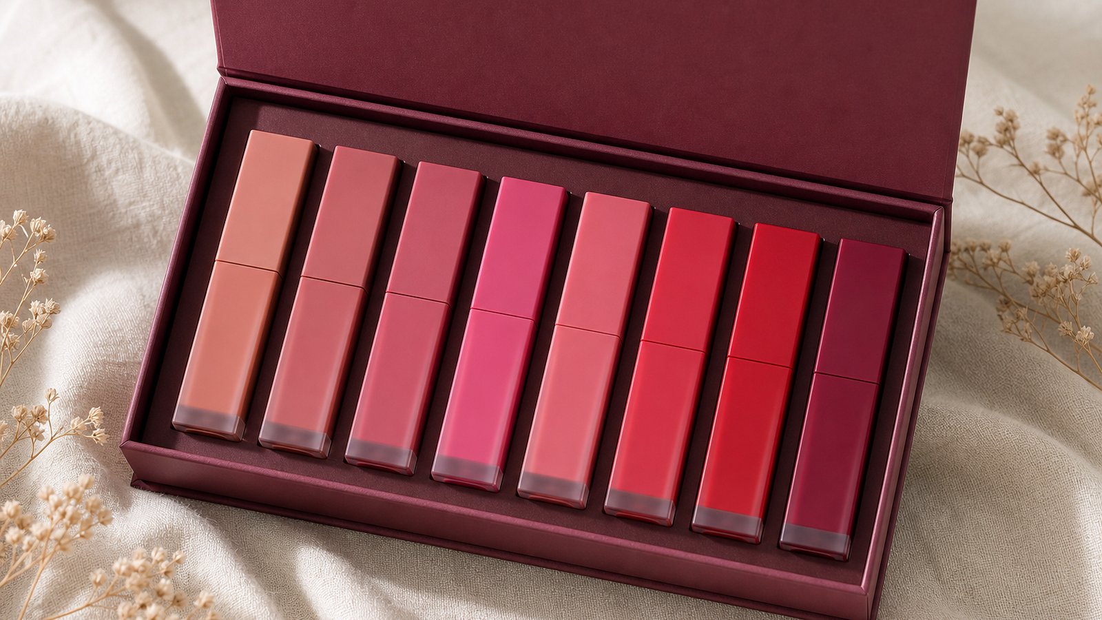 best beginner liquid lipstick set with many shades