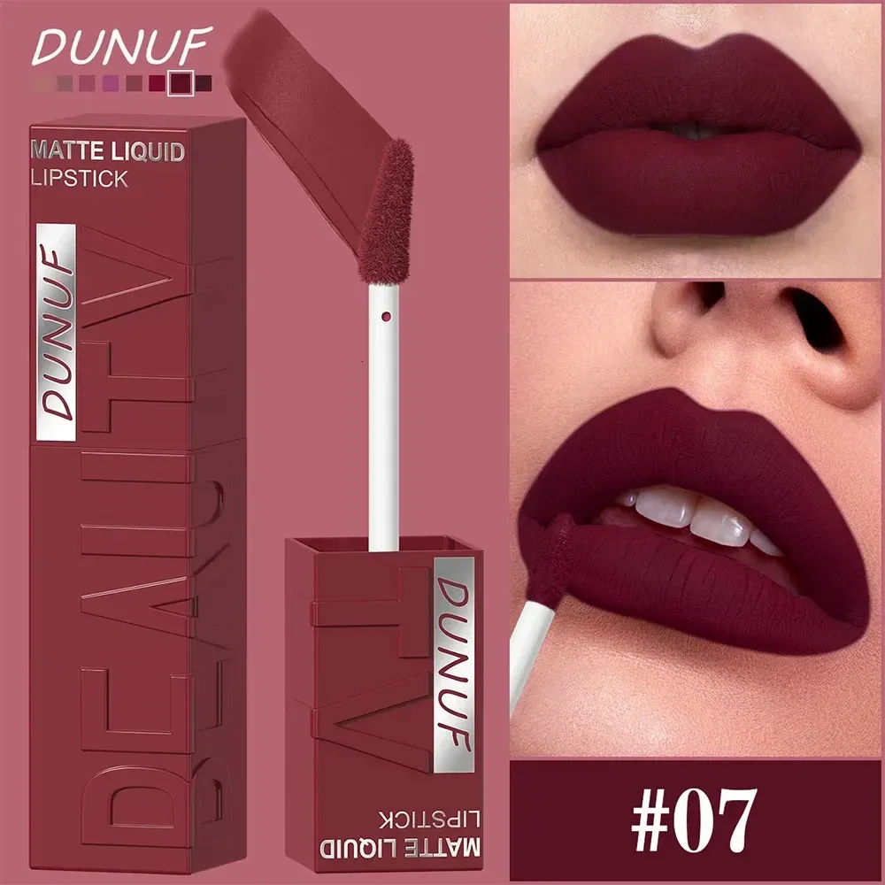 DUNUF 8-Piece Matte Liquid Lipstick Set — existing gallery image 1